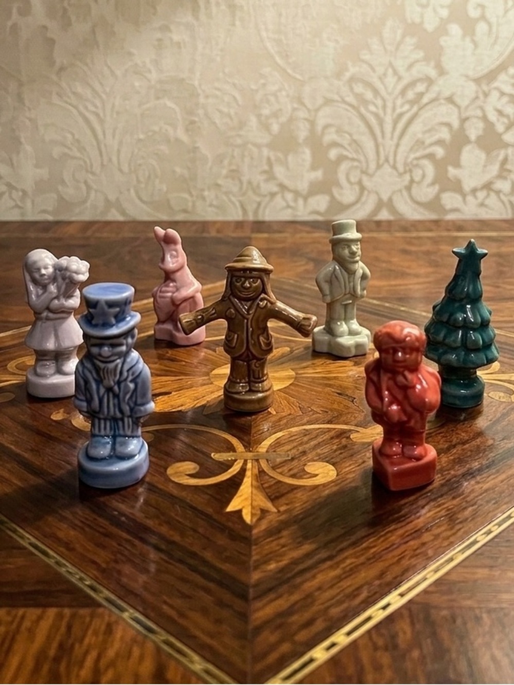 Vintage Porcelain Holiday Figurines